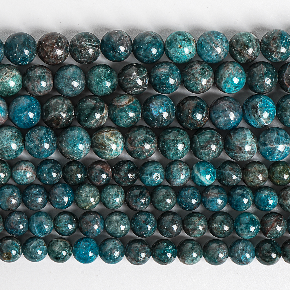 7-8/10mm Natural Apatite Gemst - Jewelry Making Drill reseña y precio