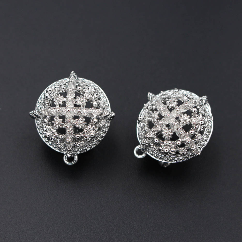 10pair Stud Clip Earrings Post - Jewelry Making Dubai reseña y precio