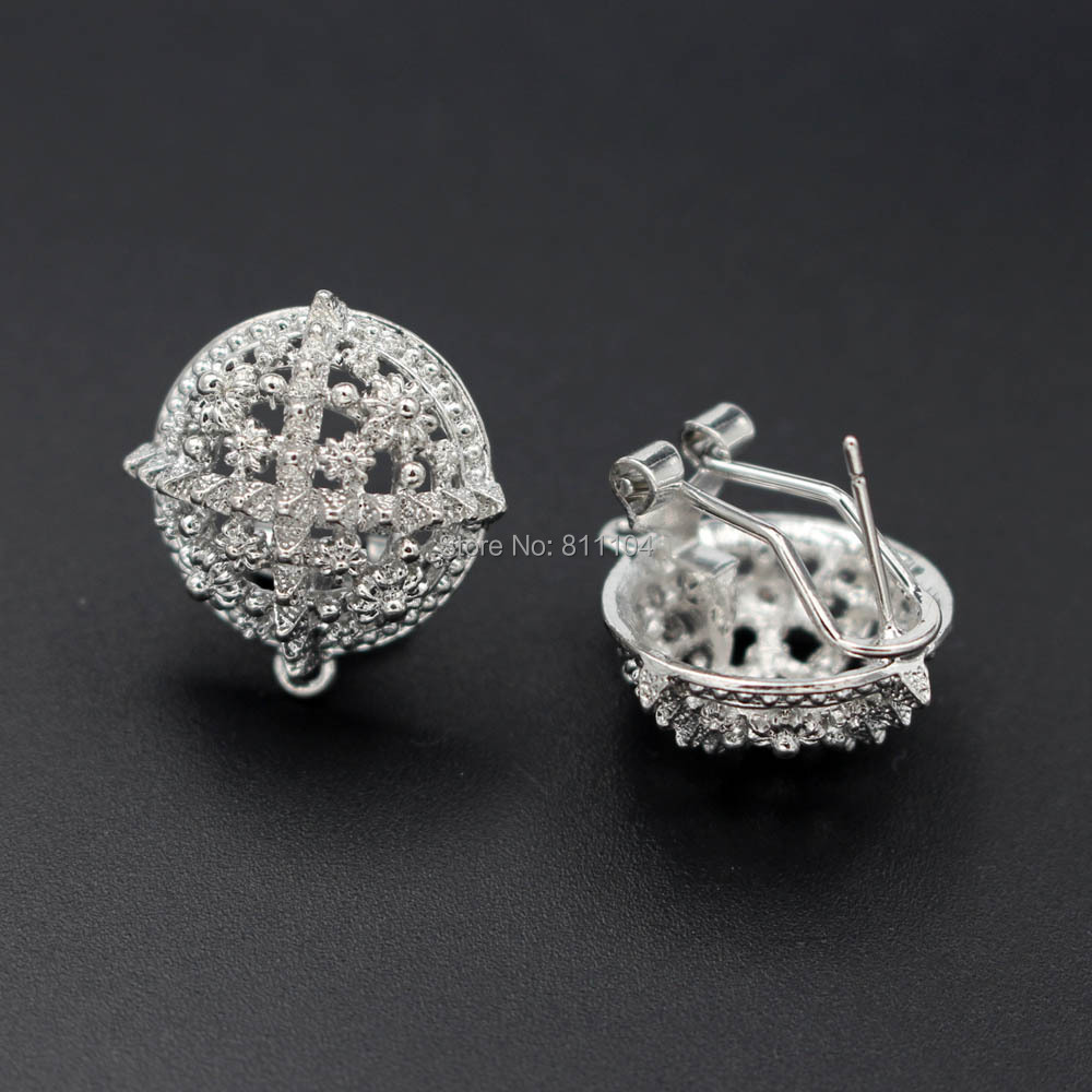 10pair Stud Clip Earrings Post - Jewelry Making Dubai reseña y precio