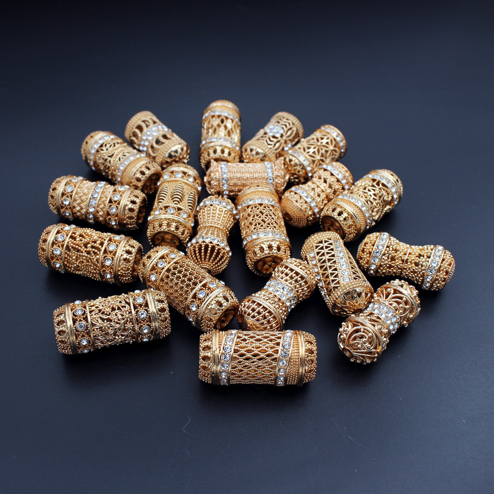 10pcs Crystal Nigerian Beads F - Jewelry Making Dubai reseña y precio