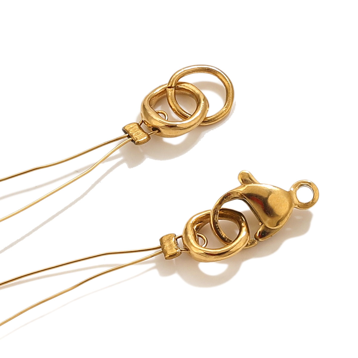 20pcs Stainless Steel Clasps E - Jewelry Making Necklaces reseña y precio