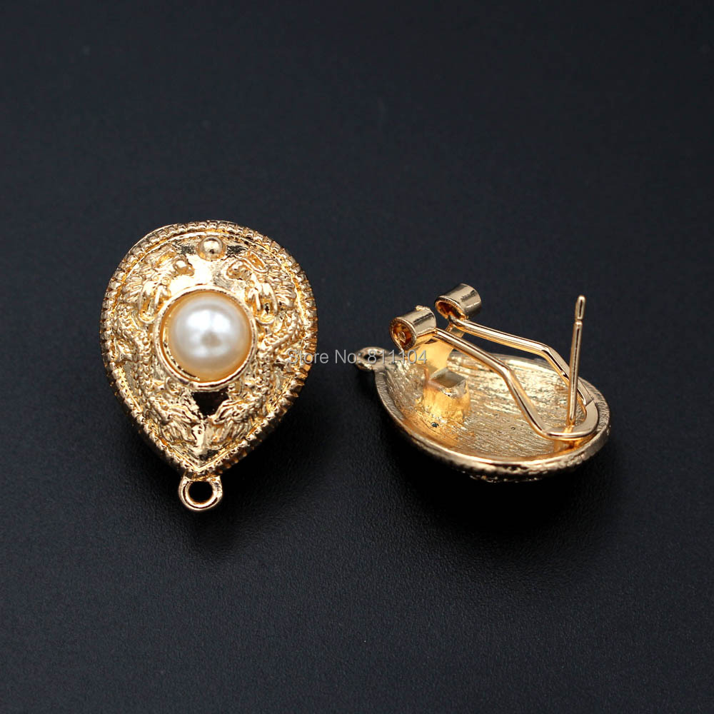 10pair Stud Clip Earrings Post - Jewelry Making Dubai reseña y precio