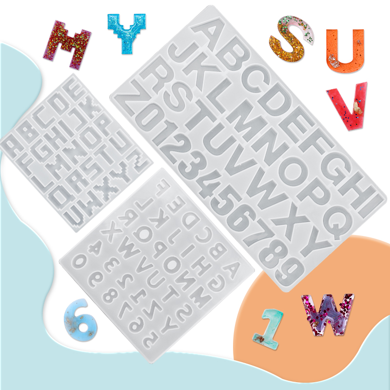 Alphabet Epoxy Resin Mold Kit  - Jewelry Making Drill reseña y precio