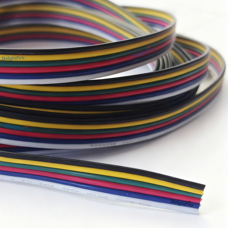 6Pin Cable 18 20 22 AWG LED St - Wire 22 Gauge Copper reseña y precio