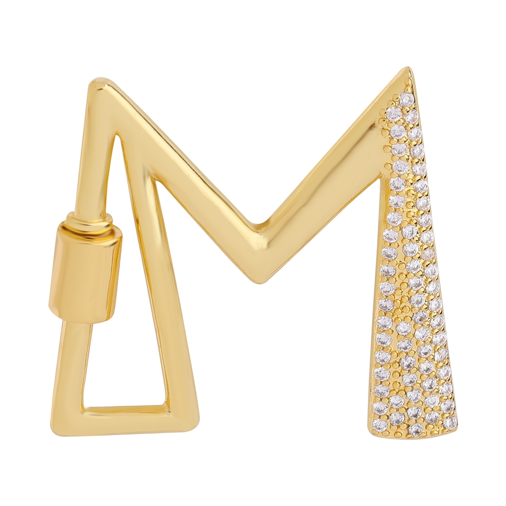 Juya 18K Gold Plated 26 Alphab - Jewelry Making Pendants reseña y precio