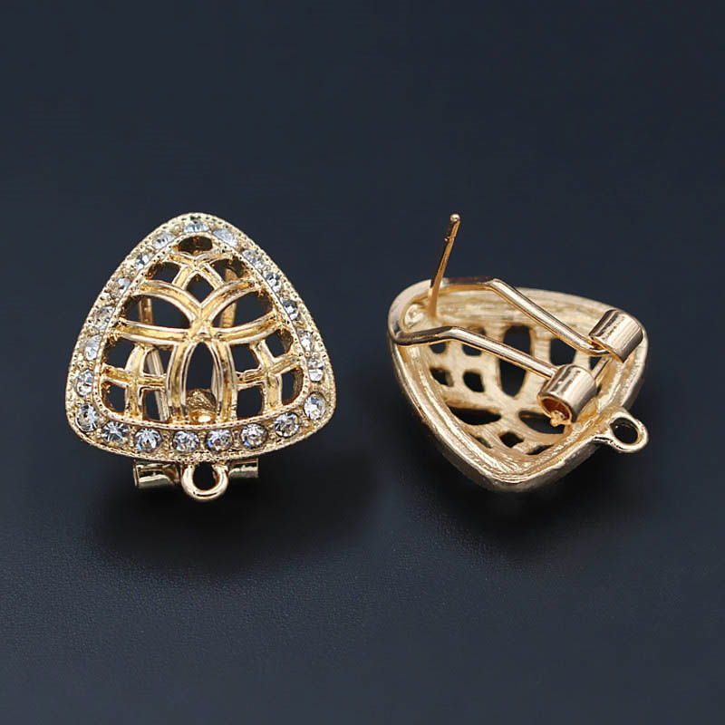 10pair Earrings Post with Loop - Jewelry Making Dubai reseña y precio