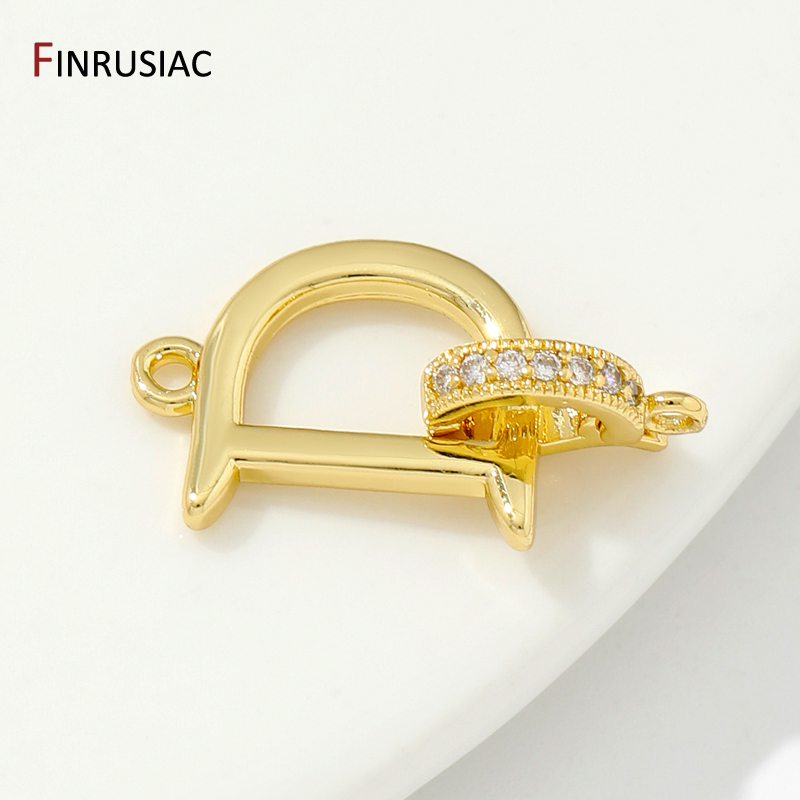 18K Gold Plated Brass Fastener - Jewelry Making Pendants reseña y precio