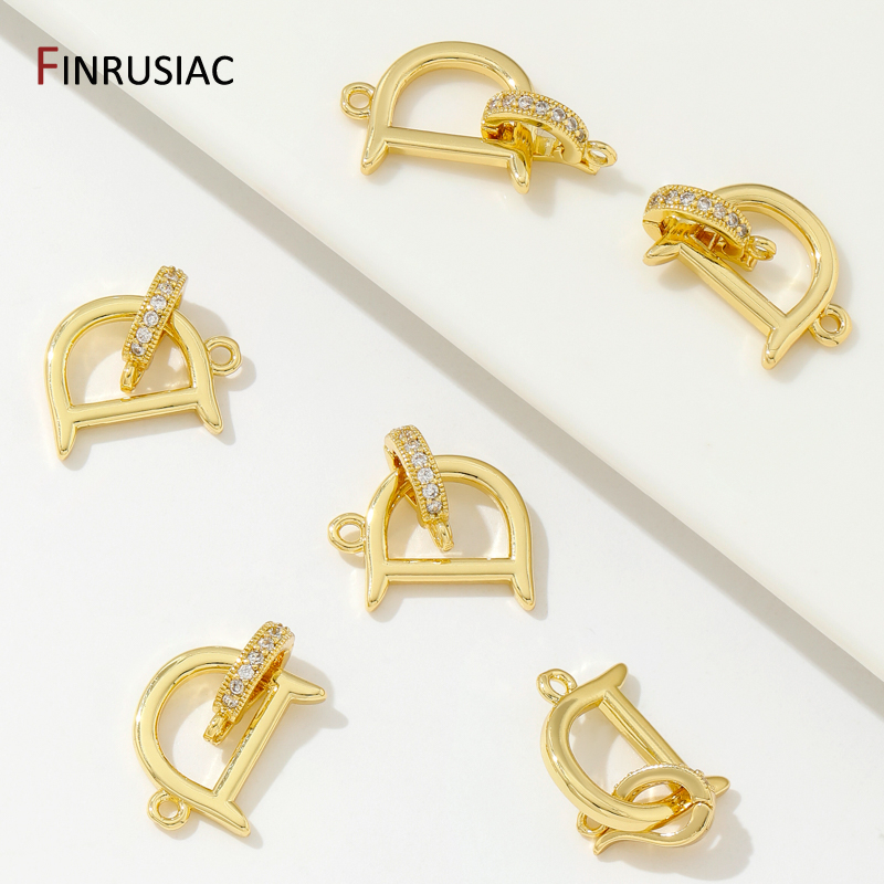 18K Gold Plated Brass Fastener - Jewelry Making Pendants reseña y precio