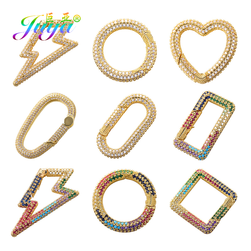 Juya Handmade Zirconia 18K Gol - Jewelry Making Pendants reseña y precio