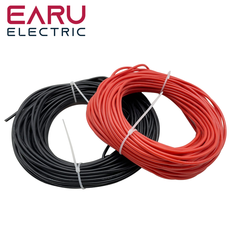 1-100M Heat-resistant Soft Ele - Wire 22 Gauge Copper reseña y precio
