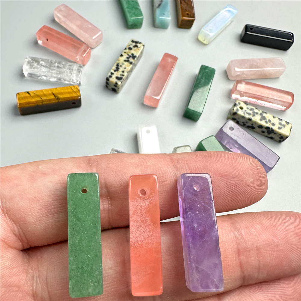 2Pcs/Lot 6X21MM Long Rectangle - Jewelry Making Drill reseña y precio