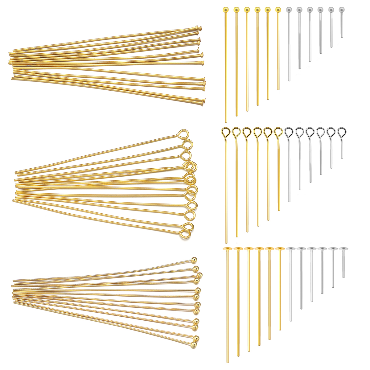 50-100pcs Stainless Steel Flat - Jewelry Making Drill reseña y precio