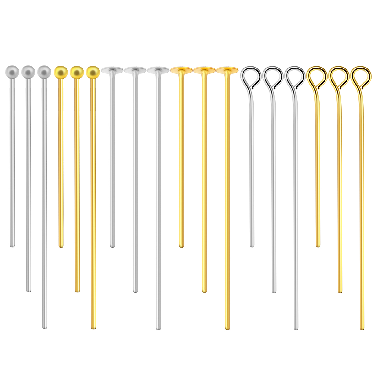 50-100pcs Stainless Steel Flat - Jewelry Making Drill reseña y precio