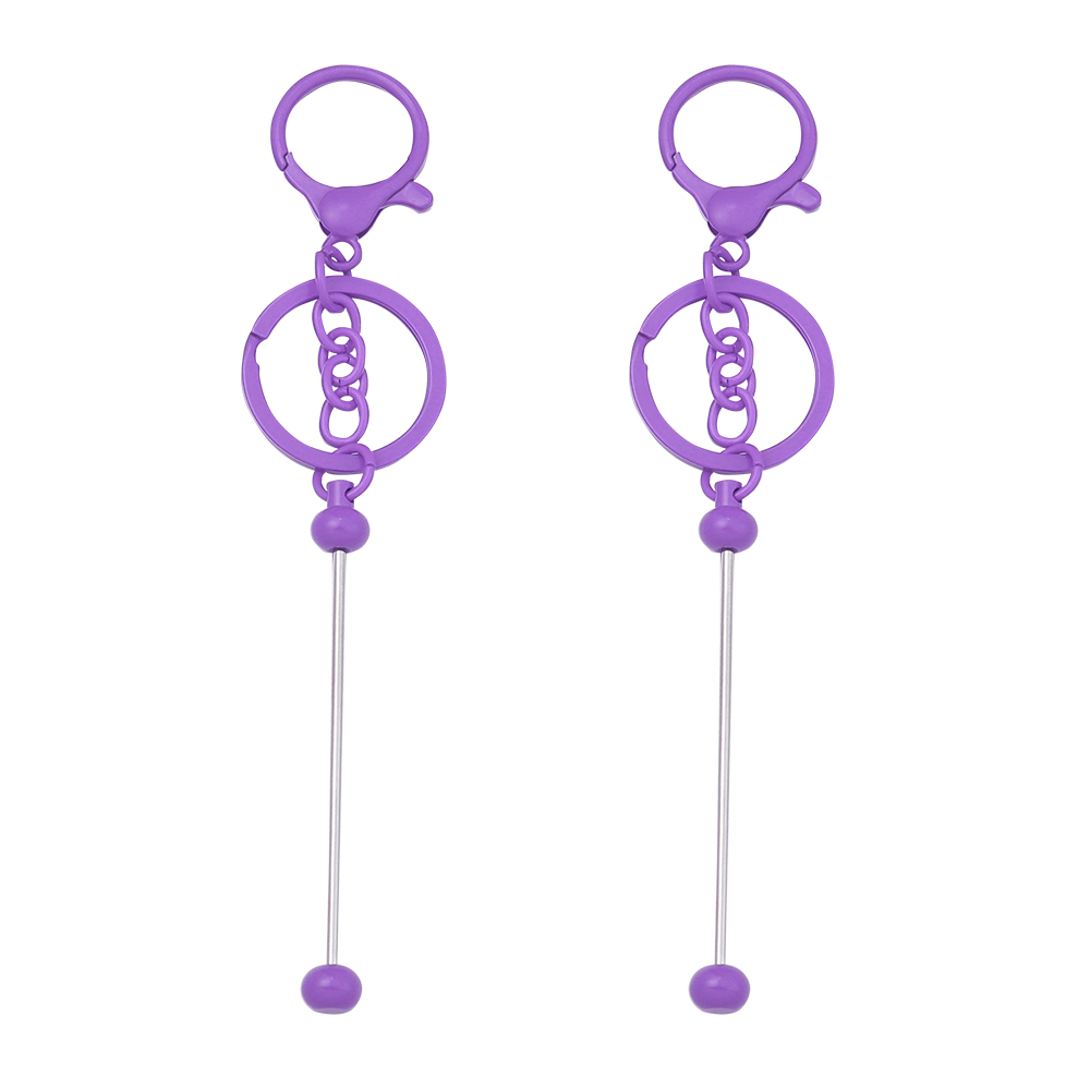 2pcs Beadable Keychains Colorf - Jewelry Making Pendants reseña y precio