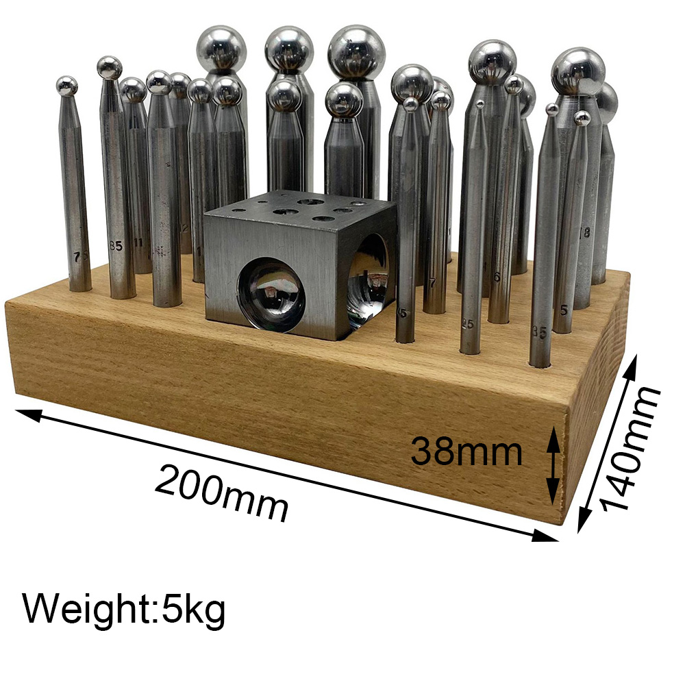 25PCS High Quality Steel Dappi - Jewelry Making Hammer reseña y precio