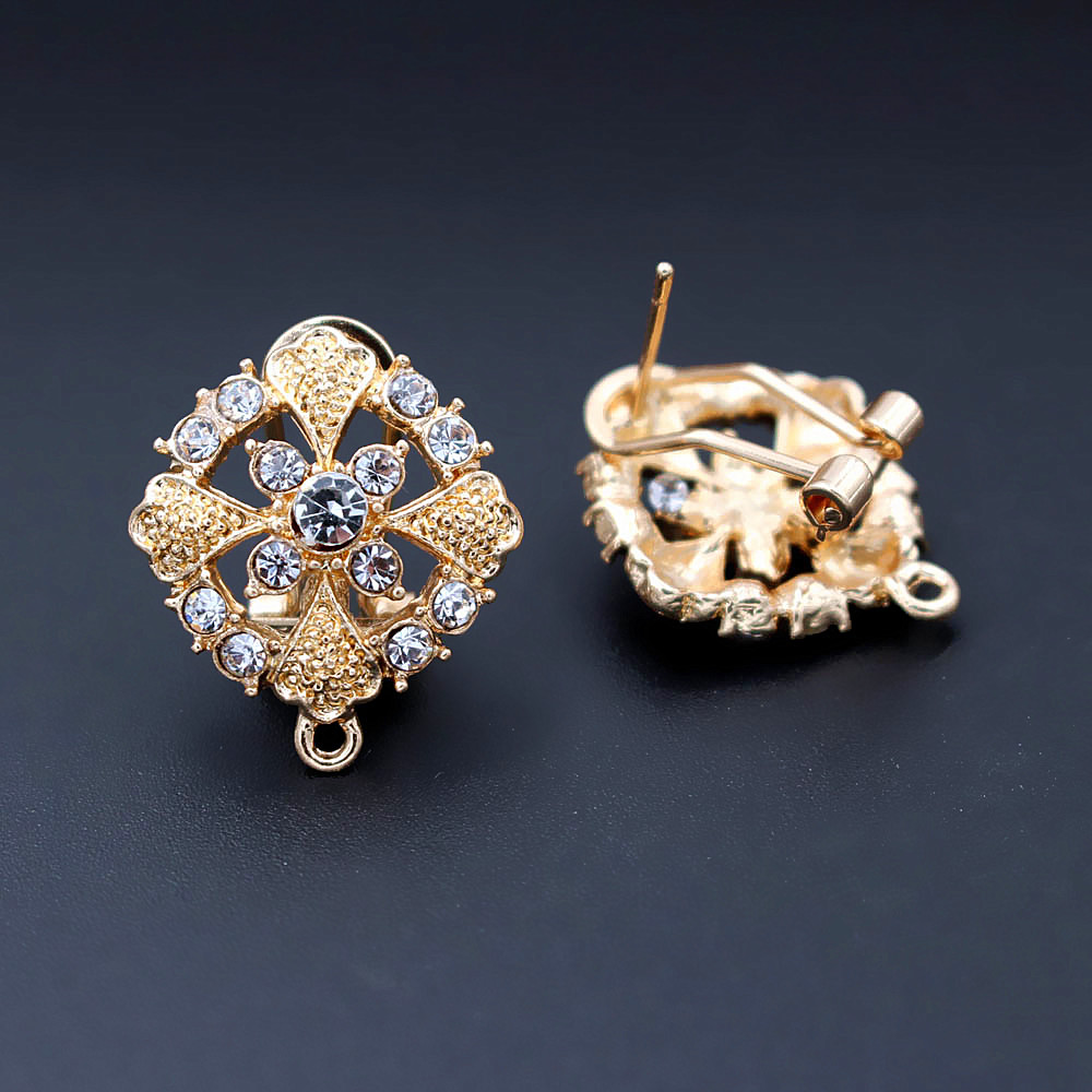 African Earrings Post stud wit - Jewelry Making Dubai reseña y precio
