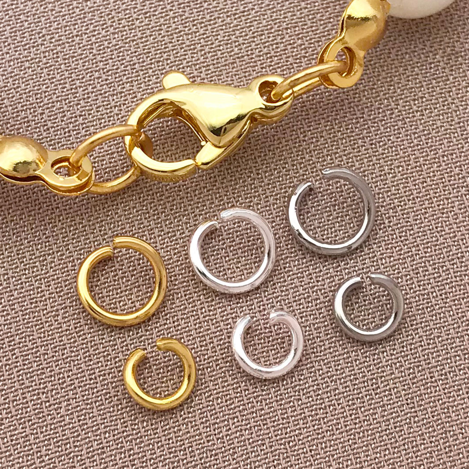 200pcs 4/5mm 18K Gold Plated S - Jewelry Making Looper Tool reseña y precio