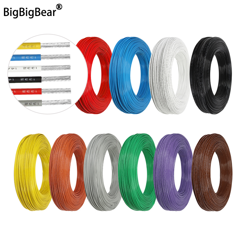 2/5/10m UL1332 PTFE Wire High  - Wire 22 Gauge Copper reseña y precio