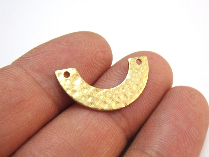 20pcs Brass Charms, Arched Ear - Jewelry Making Hammer reseña y precio
