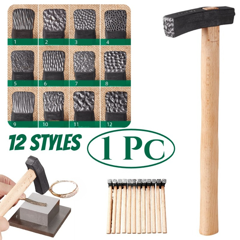 1Pc Metalworking Hammer Square - Jewelry Making Hammer reseña y precio