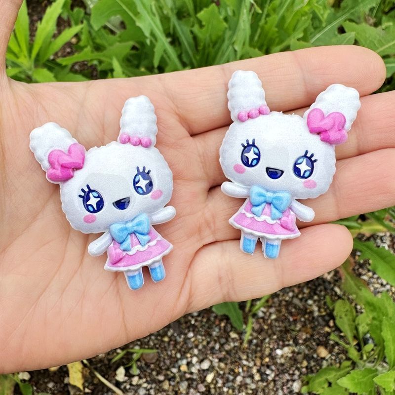 45mm Cartoon Tamagotchi double - Jewelry Making Necklaces reseña y precio