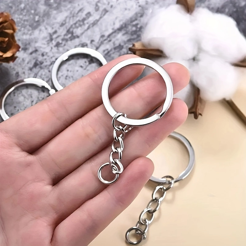 120pcs DIY Keychain Jump Rings - Jewelry Making Drill reseña y precio