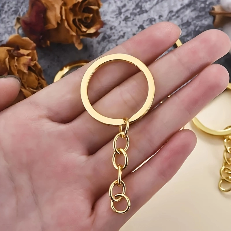 120pcs DIY Keychain Jump Rings - Jewelry Making Drill reseña y precio