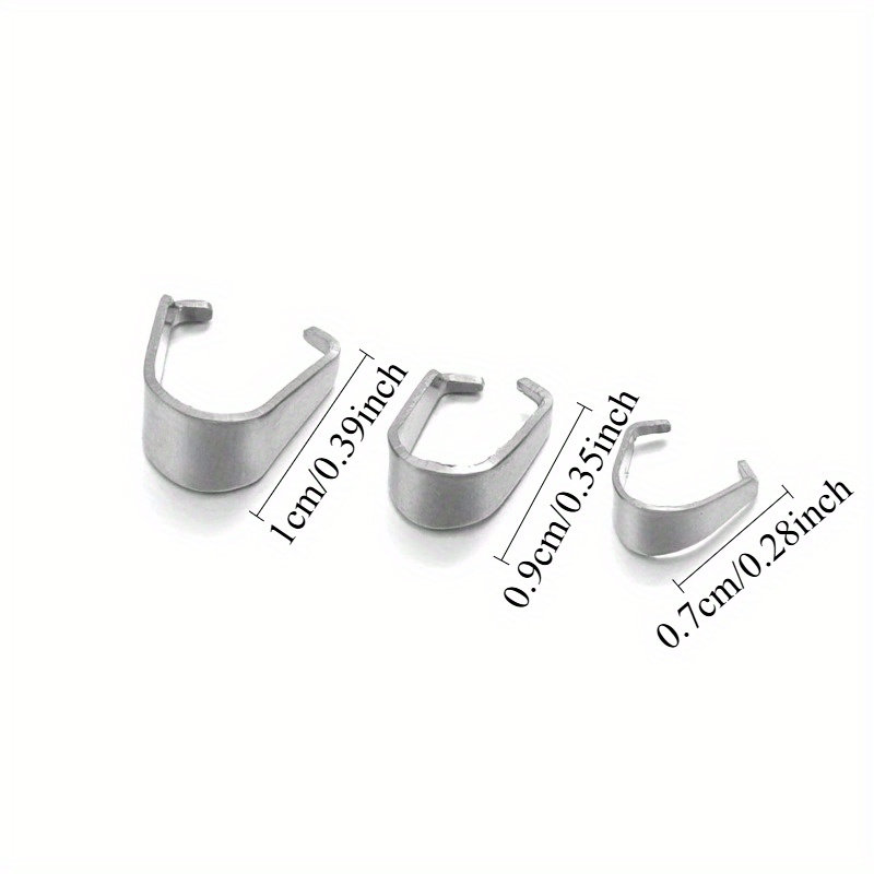 Pinch Clip Pendant Clasp Bail  - Jewelry Making Pendants reseña y precio