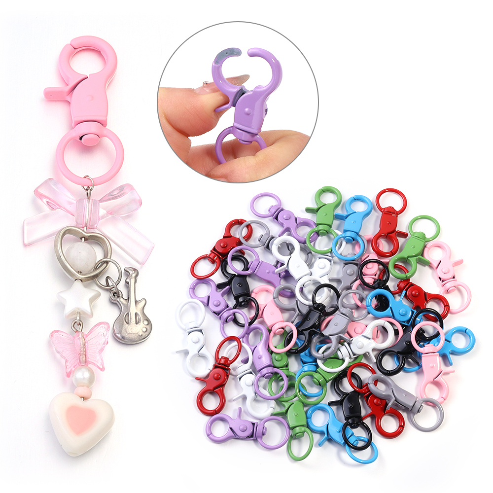 5Pcs/Lot Colorful Swivel Lobst - Jewelry Making Necklaces reseña y precio
