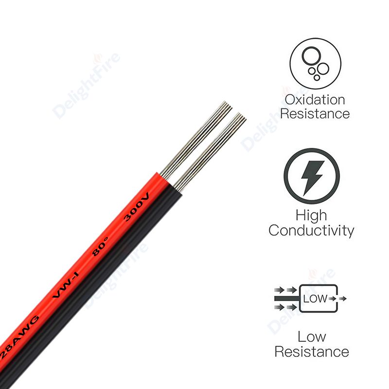 2/3/4/5/6 Pin Electrical Wire  - Wire 22 Gauge Copper reseña y precio