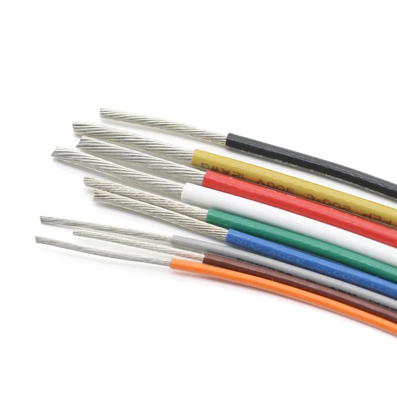 5M/10M UL1332 PTFE Wire 30/28/ - Wire 22 Gauge Copper reseña y precio