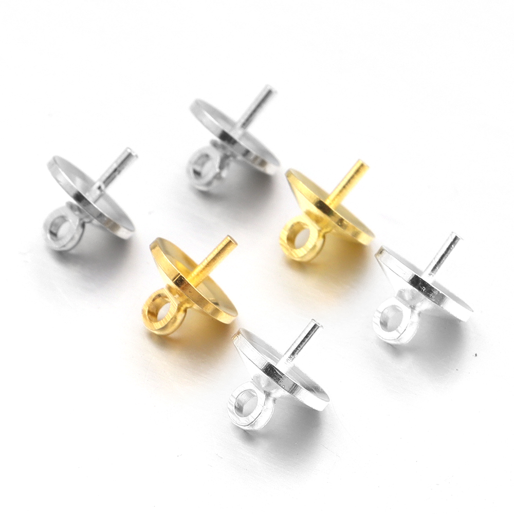 20-100pcs Brass Half hole Char - Jewelry Making Drill reseña y precio