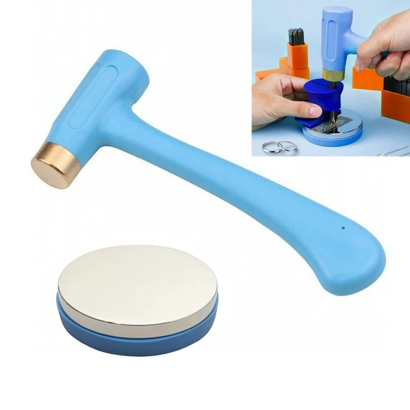 Metal Leather Stamping Kit For - Jewelry Making Hammer reseña y precio