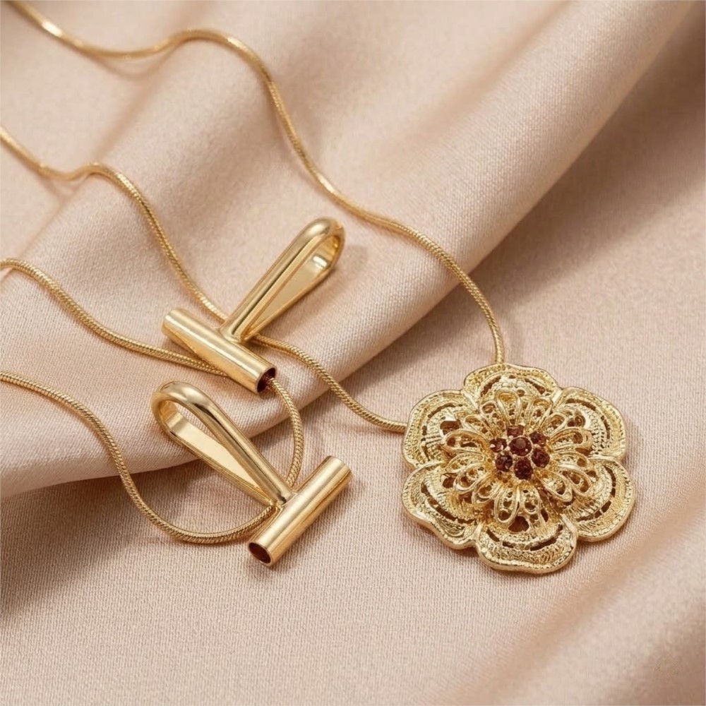 2pcs 14K Brass Vertical Pin to - Jewelry Making Necklaces reseña y precio