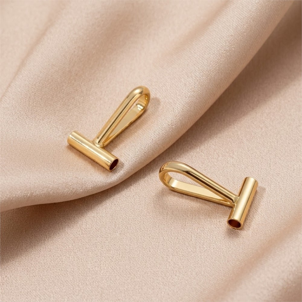 2pcs 14K Brass Vertical Pin to - Jewelry Making Necklaces reseña y precio