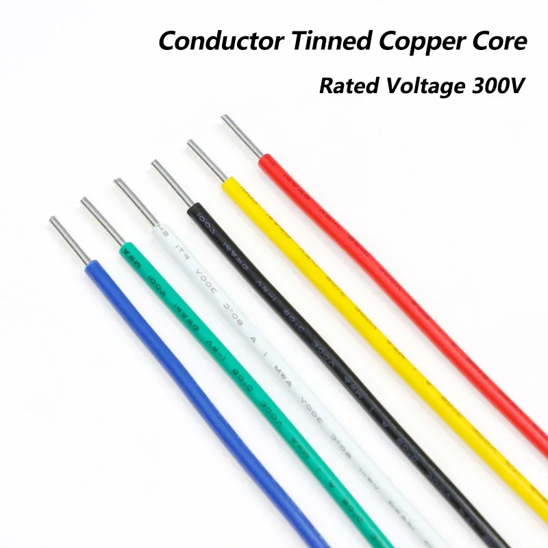 5/10/20m UL1007 PVC Tinned Cop - Wire 22 Gauge Copper reseña y precio