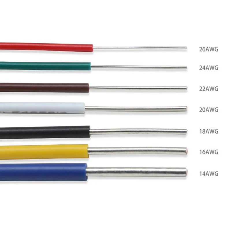 5/10/20m UL1007 PVC Tinned Cop - Wire 22 Gauge Copper reseña y precio