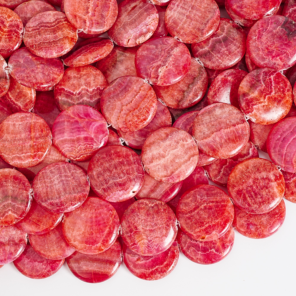 Premium Red Jasper Nearly Circ - Jewelry Making Drill reseña y precio