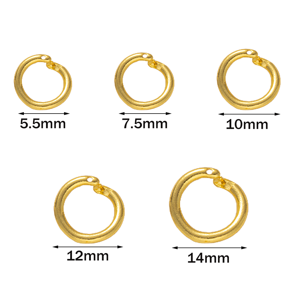10pcs 18K Gold Plated Brass Lo - Jewelry Making Looper Tool reseña y precio