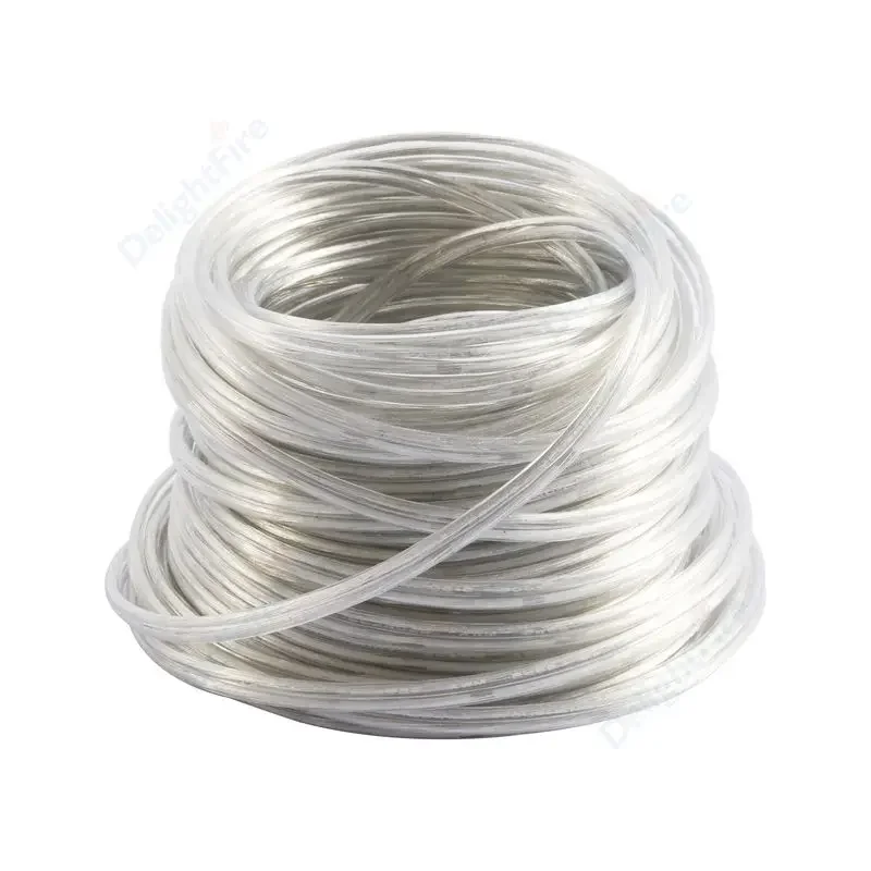 22 20 18 AWG 2 Pin Transparent - Wire 22 Gauge Copper reseña y precio