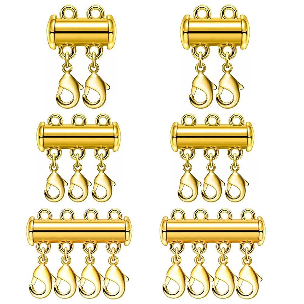 2pcs Multi Strand Necklace Lay - Jewelry Making Necklaces reseña y precio