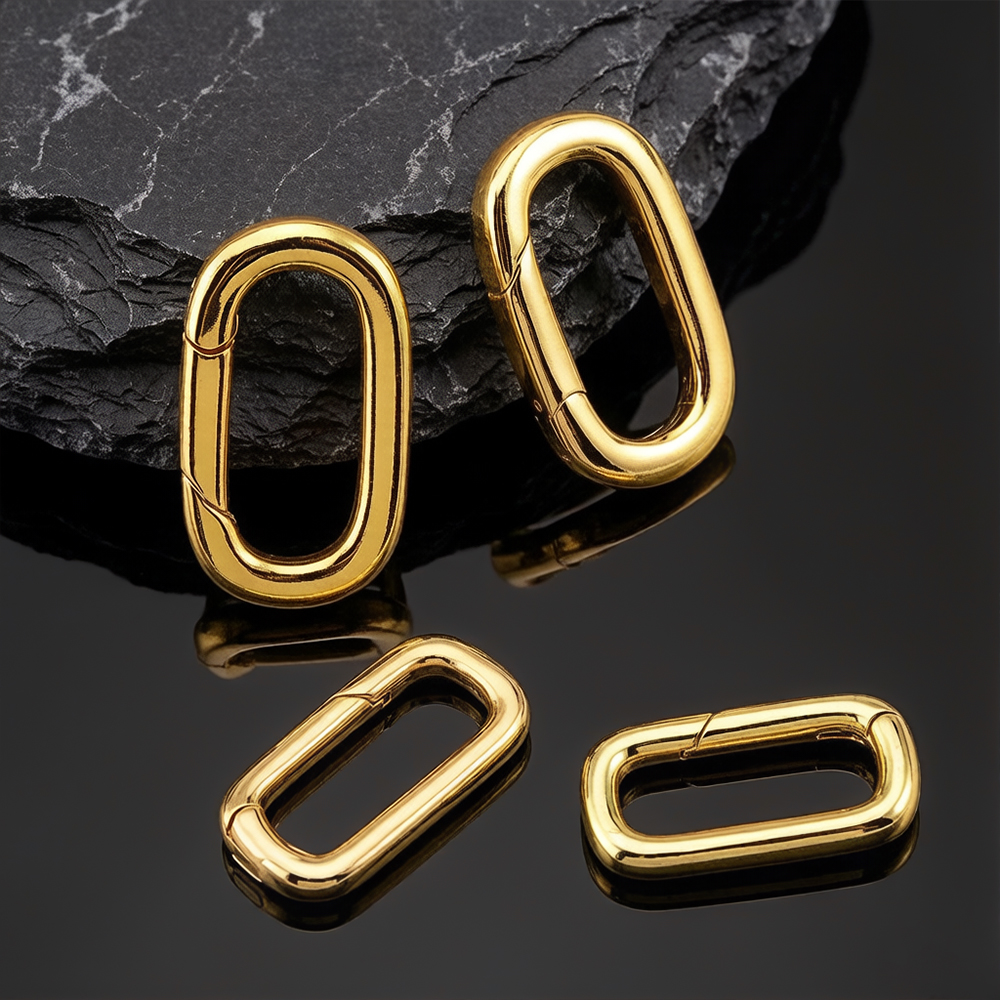 2pcs 18K Gold Plated Filled Ov - Jewelry Making Necklaces reseña y precio