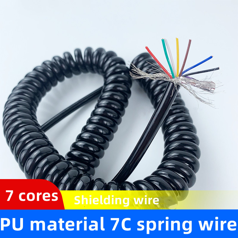 PUR spring wire shielding cabl - Wire 22 Gauge Copper reseña y precio