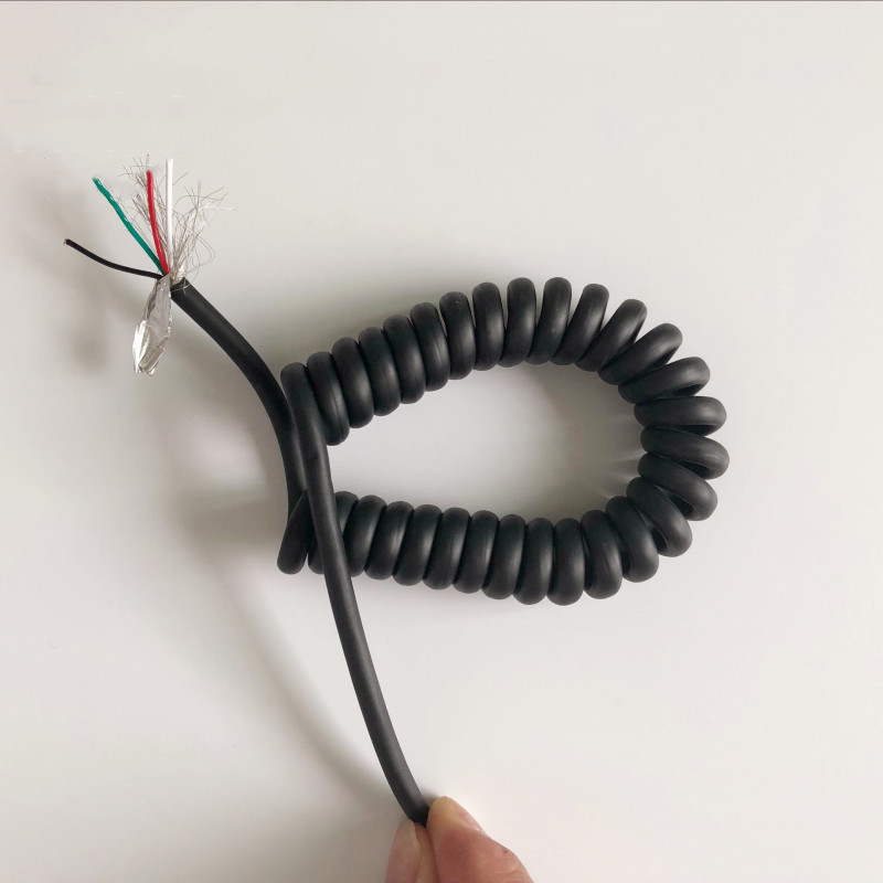 PUR spring wire shielding cabl - Wire 22 Gauge Copper reseña y precio