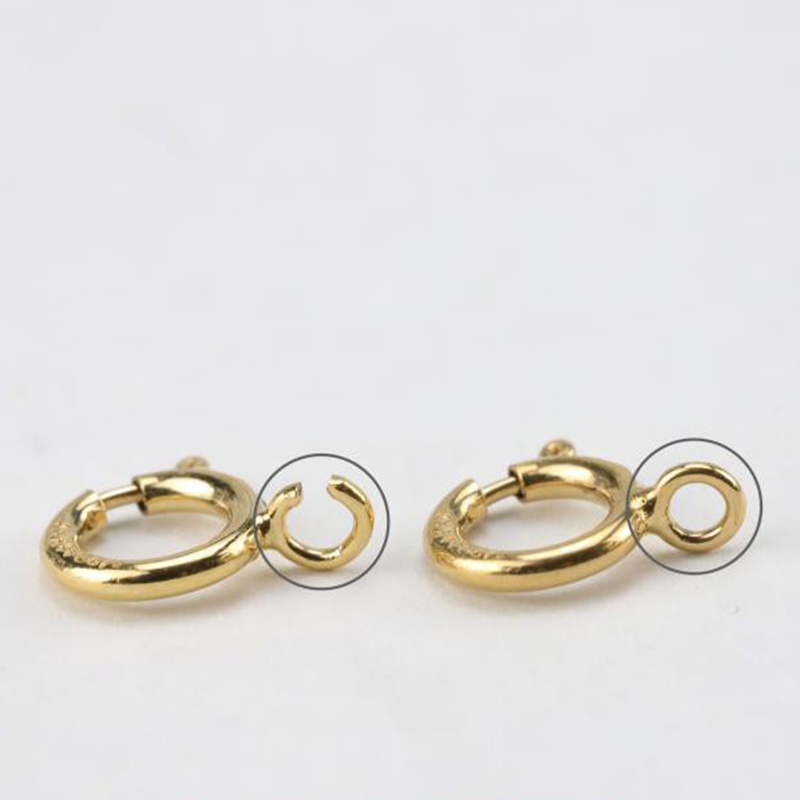14K Gold Filled Spring Ring Cl - Jewelry Making Necklaces reseña y precio